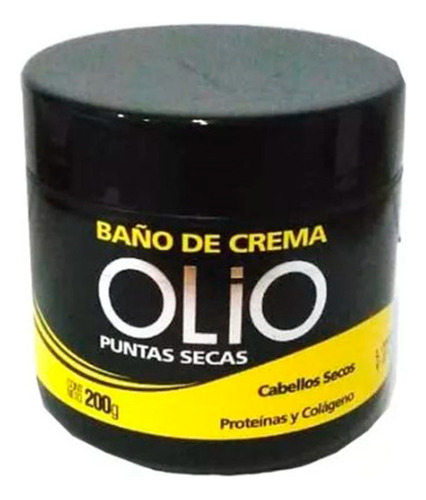 Baño De Crema Capilar Puntas Secas Hidratación Olio X 200