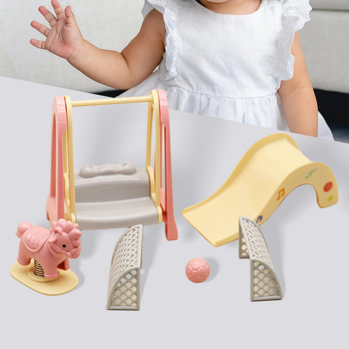 1:12 Scale Dollhouse Amusement Park Diy Decor Pretend Toys