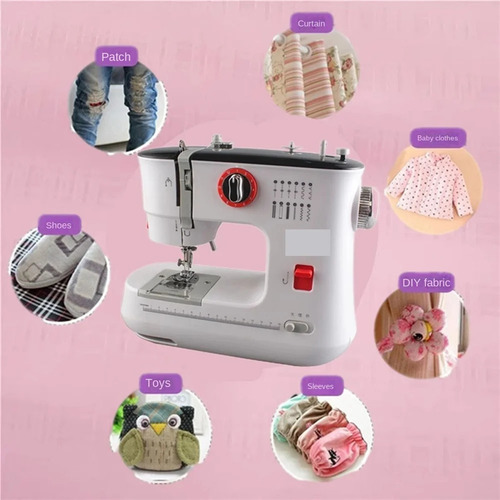 Máquina De Costura Overlock Automática Doméstica Elétrica