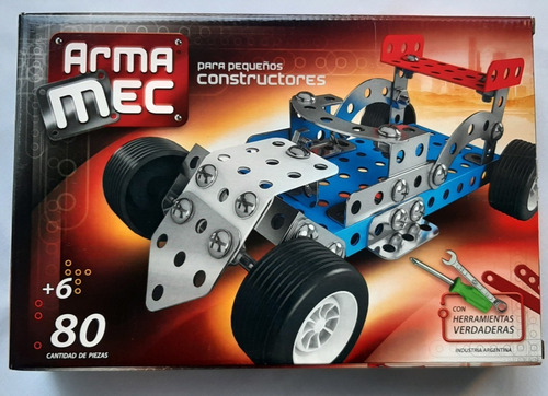 Imagen 1 de 3 de Auto Fórmula Uno Simil Mecano - Armamec Como Nuevo