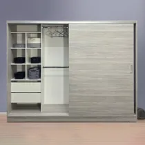 Comprar Placard Puertas Corredizas 240x56x180 Todo Jacarandá 8240