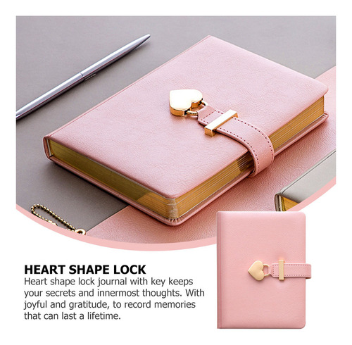 Caderno Diário De Capa Dura Books With Lock
