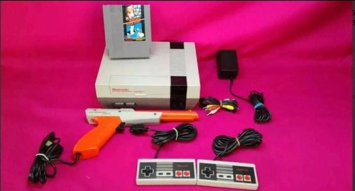 Consola Nintendo Nes Con Control, Pistola Y Mario/duck Hunt