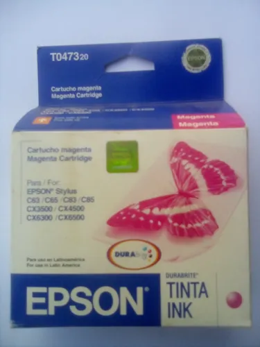 Cartucho De Tinta Rojo Epson