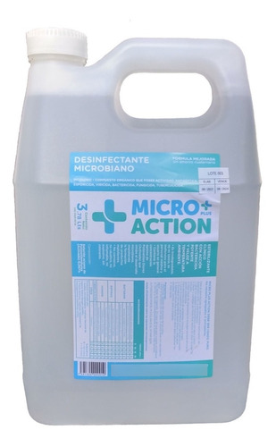Desinfectante Microbiano Multiuso Esterilizante Microplus