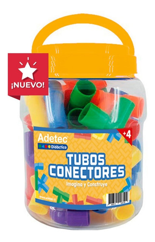 Tubos Conectores Adetec 40 Piezas