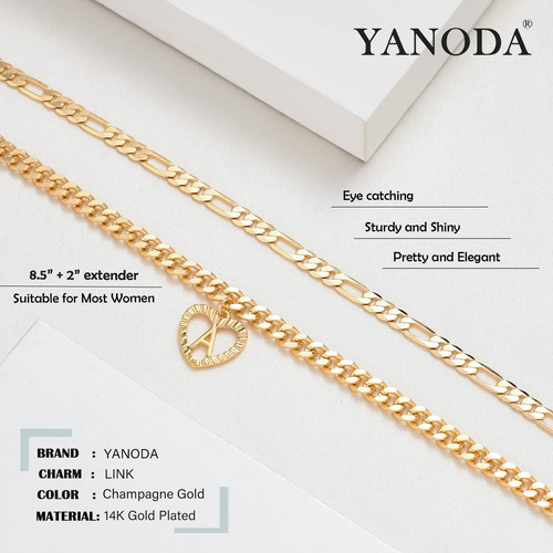 Pulsera De Tobillo Oro