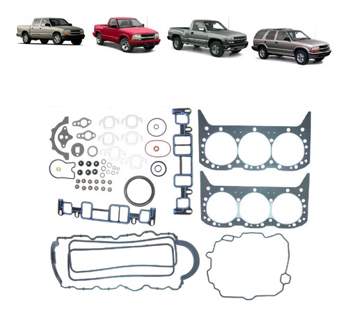 Kit Empaquetadura Motor Chevrolet Silverado/s10 /blazer 4.3