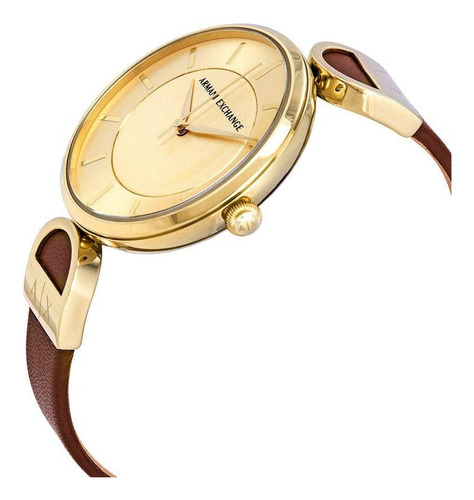 Reloj Armani Exchange Marron Dorado Mod. Ax5324
