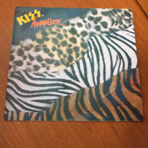 Kiss - Animalize - Lp Vinilo 1a. Edc Colombiana Nuevo