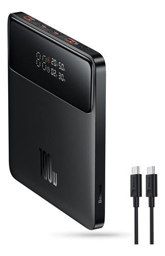Banco De Energía Baseus Blade Hd 20000mah 100w Pd Para Portá