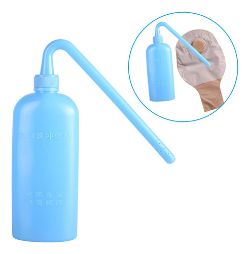 B Mgaxyff - Botella De Plástico Portátil Para Colostomía