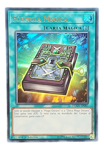 Magic Formula Carta Yugioh! Español Ultra Rare 