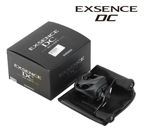 Carretilha Shimano Exsence Dc Xg 7.8:1 Drag 4,5kg cor preto esquerda