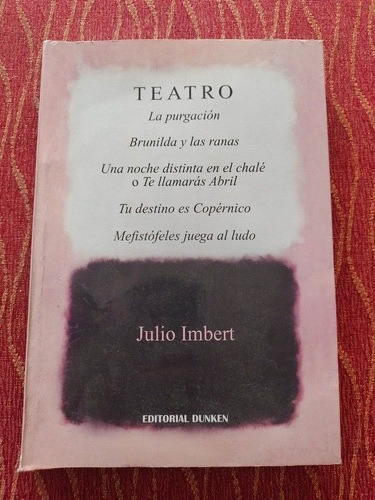 Teatro , Julio Imbert.