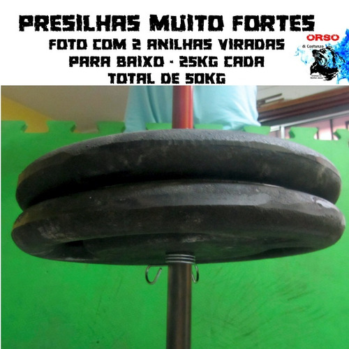 Barra H Suiça Supino Desenvolvimento Ombro Braço Tríceps