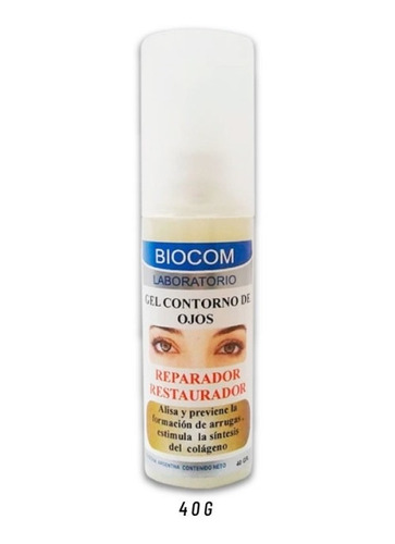 Gel Contorno De Ojos Reparador Alisa Y Previene- Biocom