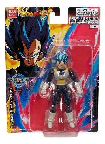 Bandai Dragon Ball Figura 13cm Articulado Evolve Super Saiya