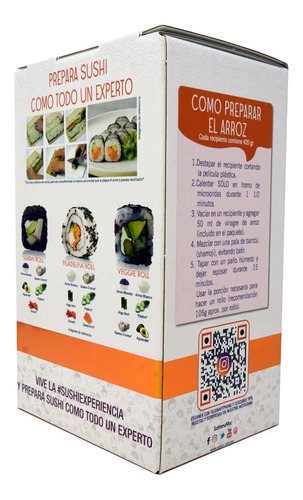Imagen 5 de 8 de Sushi Kit Día De Las Madres Con Sake