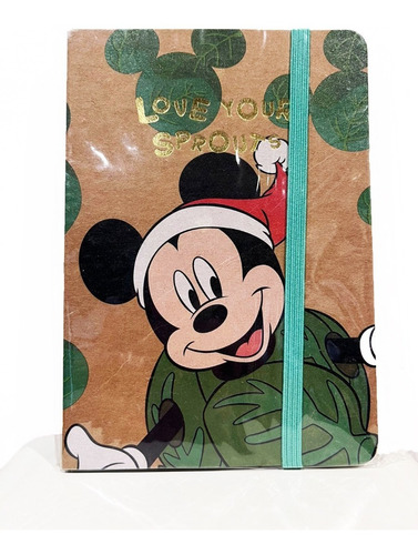 Mickey Mouse Navidad Cuaderno De Notas