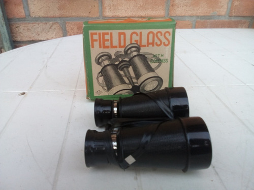 Antiguo Larga Vista De Juguete Con Brujula Field Glass With