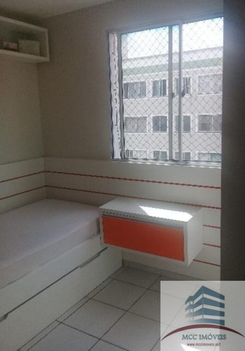 Apartamento A Venda Residencial Barcas, Nova Parnamirim
