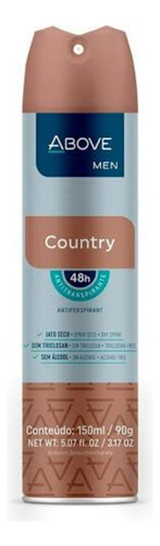 Desodorante Antitransp. Aerossol Above Men Country - 150ml