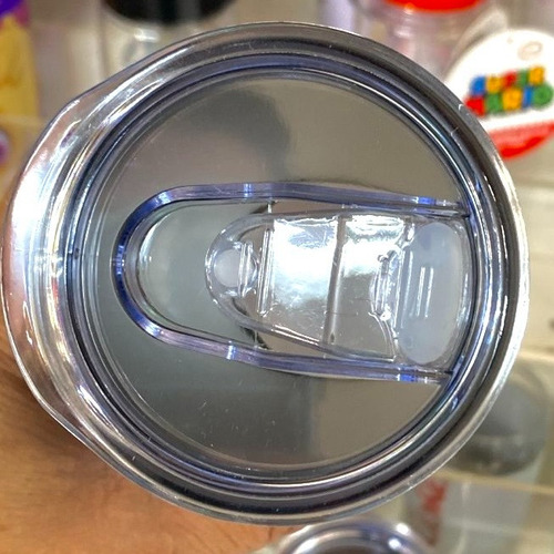 Termo Estilo Doritos Azules 20oz Acero Inoxidable Con Popote Azul Cielo