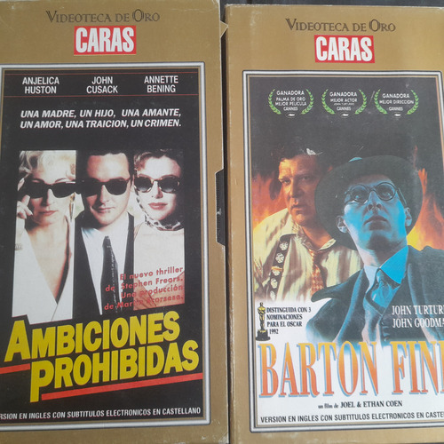 Lote Videoteca De Oro Caras - 6 Peliculas (Usado)