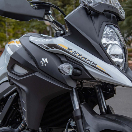 Imagem 2 de 9 de Moto Suzuki V-strom 650 Branca 0km Pronta Entrega