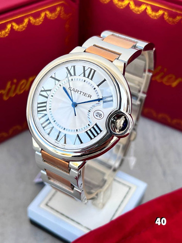 Reloj Cartier Ballon Bleu 40mm Para Caballero 