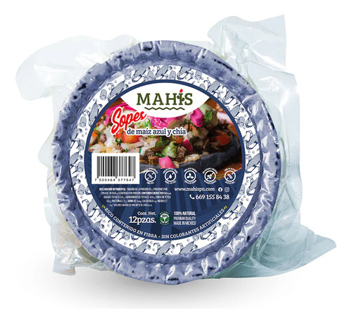 20 Pack Surtido - Sopes Orgánicos Mahís