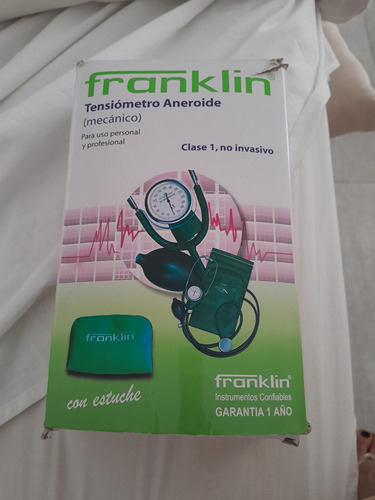 Tensiometro Aneroide Franklin Con Estetoscopio Y Estuche!!!