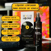 Comprar Limpiador Para Discos De Vinilo Kit De Limpieza High Voltage