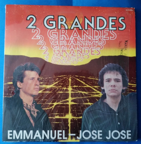  Emmanuel - José José  2 Grandes Lp Promocional Rca 1985