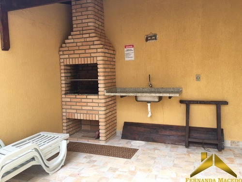 Sobrado 100m Da Praia Em Condomínio Fechado Com Piscina - Ca00097 - 34580572