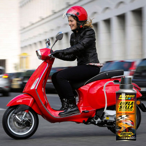 Imagen 2 de 4 de Infla Y Sella Cubiertas De Scooters Silisur 160gr