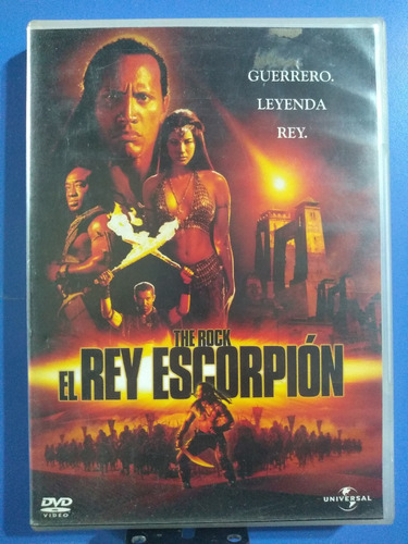 El Rey Escorpion 2002 The Rock   Dvd Original 