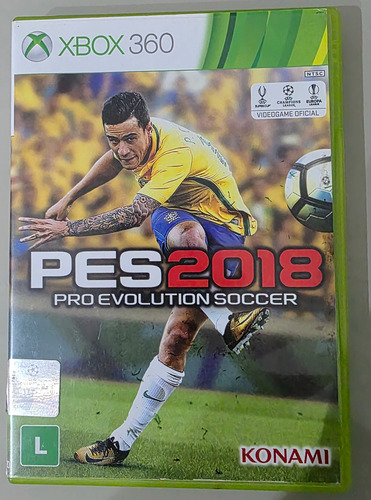 Pes 2018 Normal - Xbox 360 Físico (Usado)