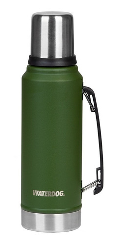 Termo Acero Inox Ombu1000 Manija Tapon Cebador 360° Waterdog