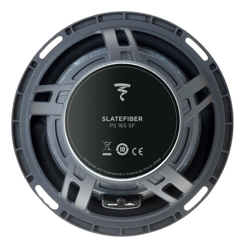Alto Falante Kit 2vias 6pols Focal Slate Fiber Ps 165sf 160w