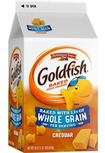 Galletas Goldfish Queso Cheddar 850g Americanas
