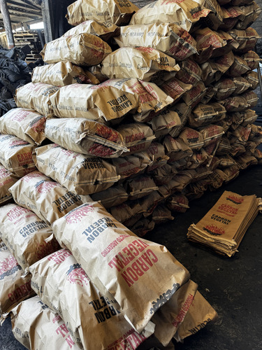 Carbón Vegetal (mezcla Liviana ) 5 Bolsas X8kg