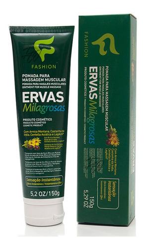 Pomada Ervas Milagorsas - Fashion 12 Unidades Atacado Tipo De Embalagem Tubo Fragrância Ervas Milagrosas