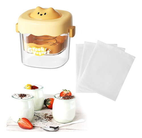 Colador De Yogur, Filtro De Yogur, Resorte De Acero