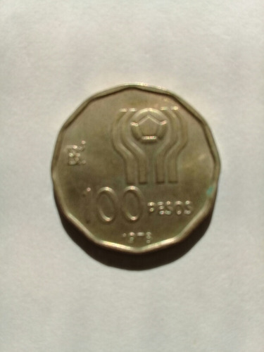 Moneda Mundial '78 De 100 Pesos 