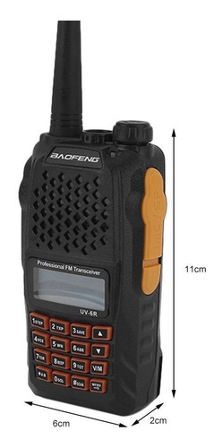 Seis Radios Portatil Baofeng Uv-6r Vhf/uhf Doble Banda 5w.