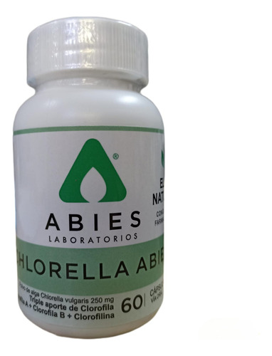 Superalimento Antioxidante Chlorella Abies X 60 Cápsulas 