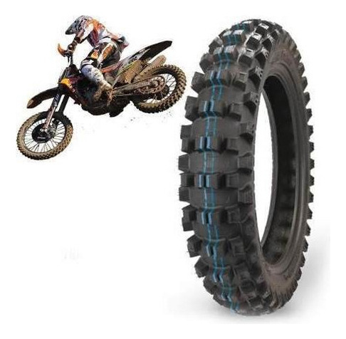 Pneu Traseiro Para Moto Borilli 100/100-18 Exc Infinity B007