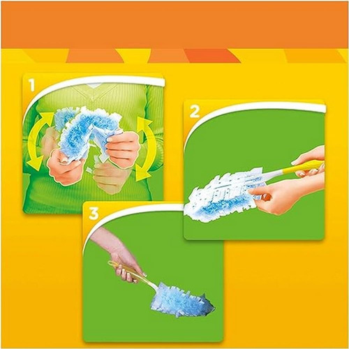 Conjunto De Limpador De Poeira De Microfibra Swiffer Com 1 A